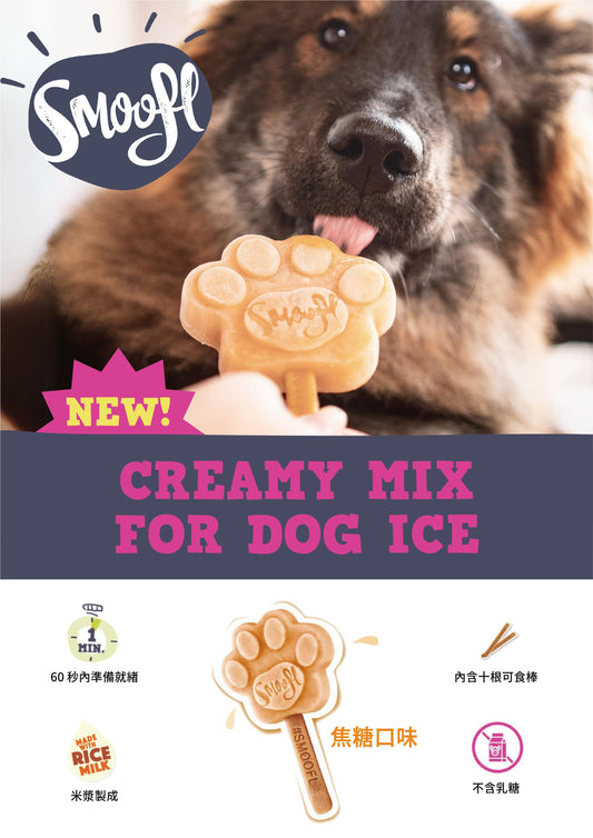 狗狗夏天吃冰棒降溫 舒緩焦慮