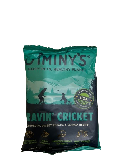 【Jiminy′s 吉米尼】試吃包-低敏昆蟲蛋白飼料 / 99g|適合敏感體質毛孩