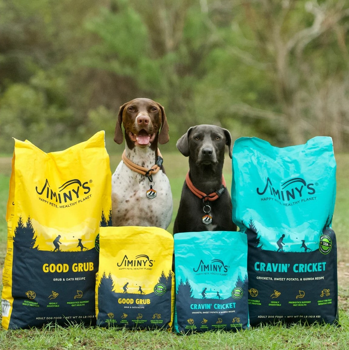 【Jiminy′s 吉米尼】低敏昆蟲蛋白飼料24lb/10.8KG (成犬)活力配方