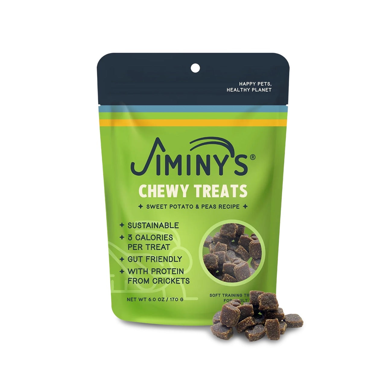 【Jiminy′s 吉米尼】機能軟零食 - 番薯豌豆 170g