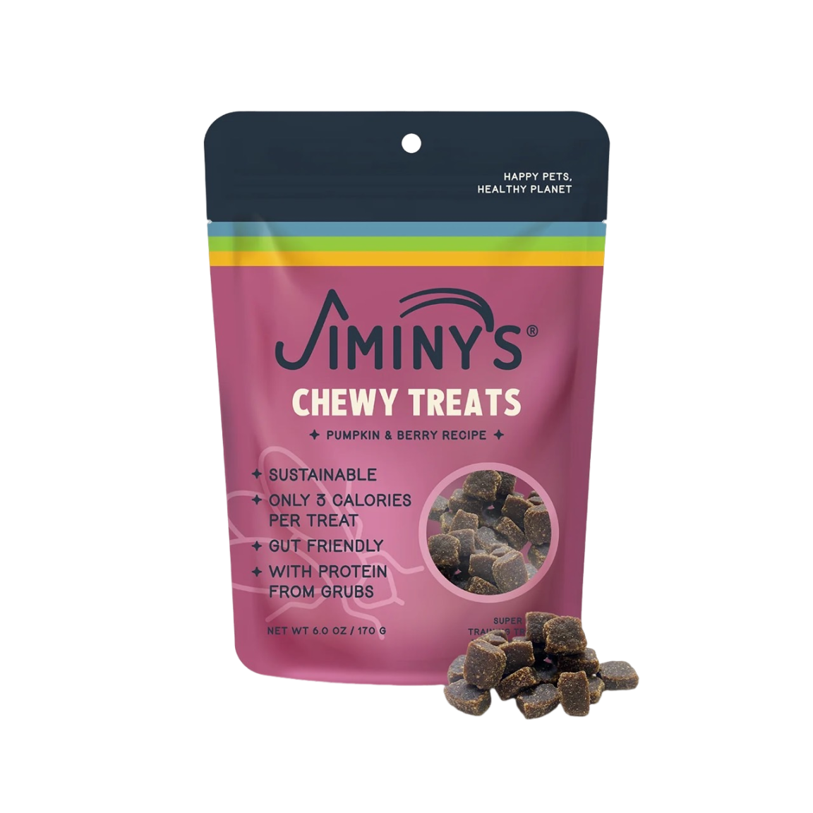 【Jiminy′s 吉米尼】機能軟零食 - 莓果南瓜 170g